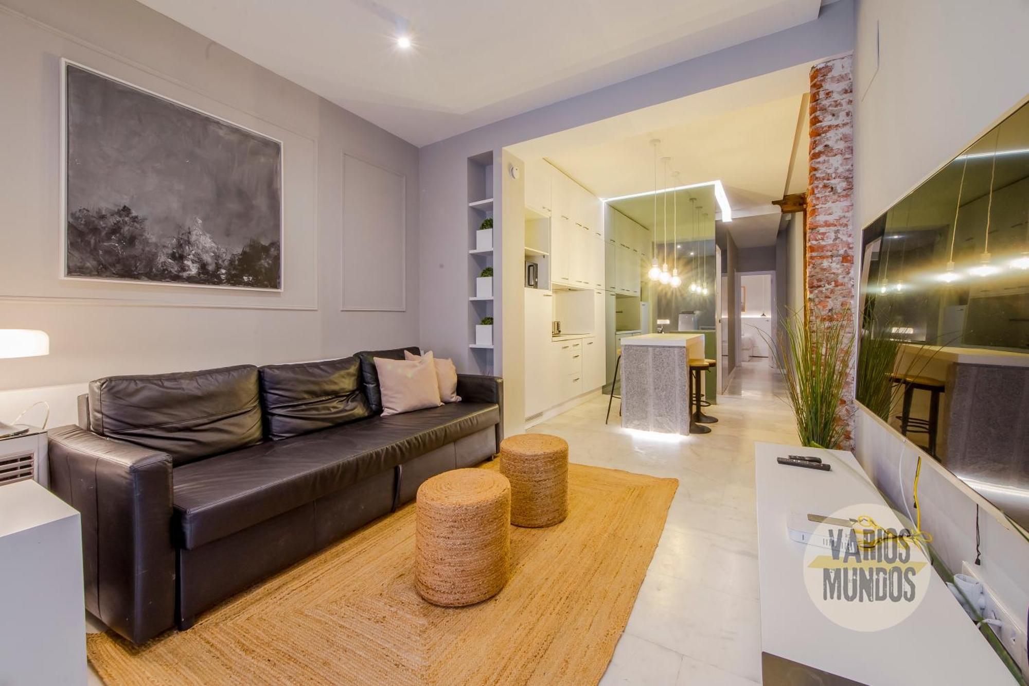 Cool Duplex Bajo Apt 7Pax Cerca De Tirso De Molina E2 Madryt Zewnętrze zdjęcie