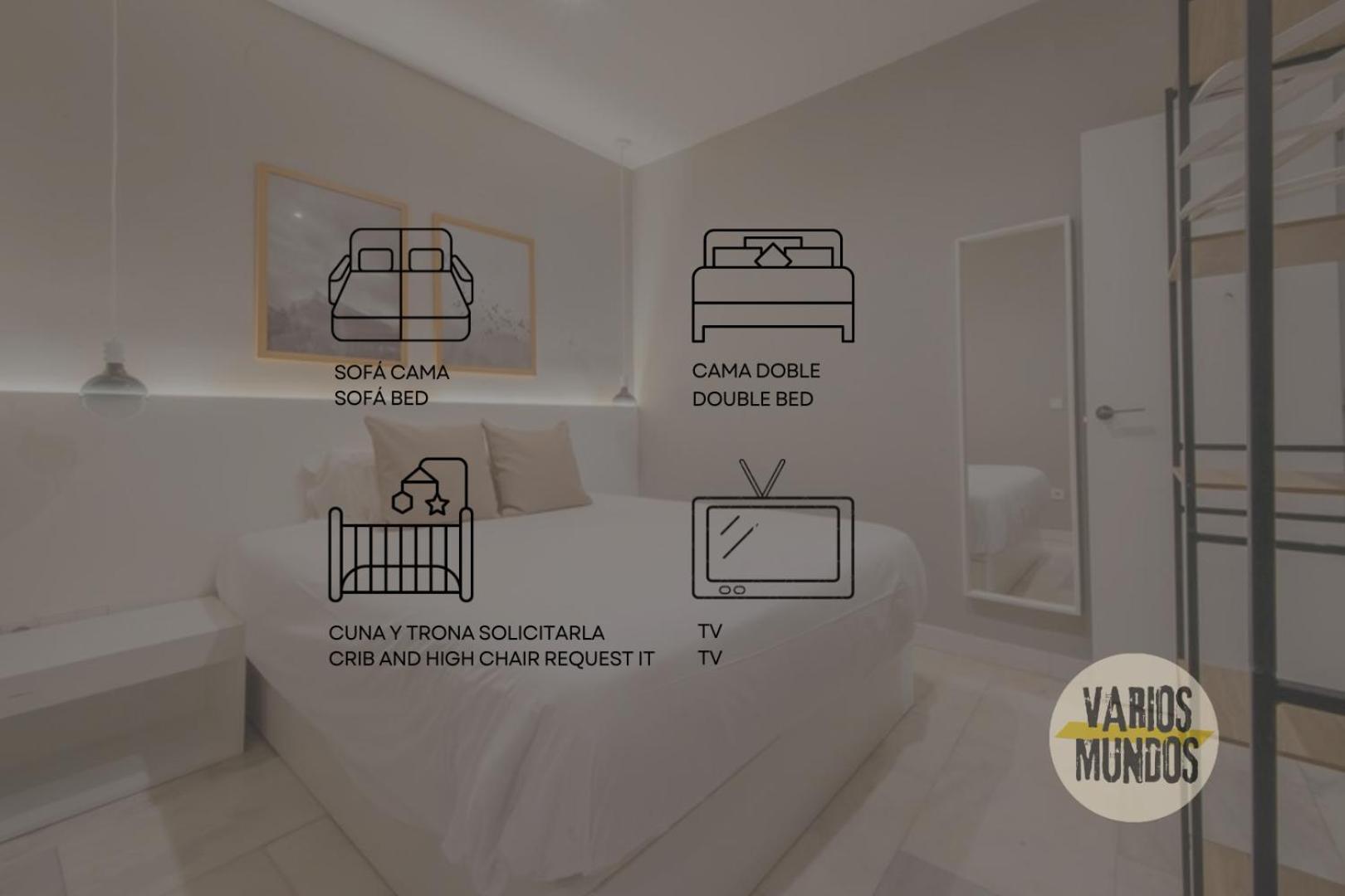 Cool Duplex Bajo Apt 7Pax Cerca De Tirso De Molina E2 Madryt Zewnętrze zdjęcie