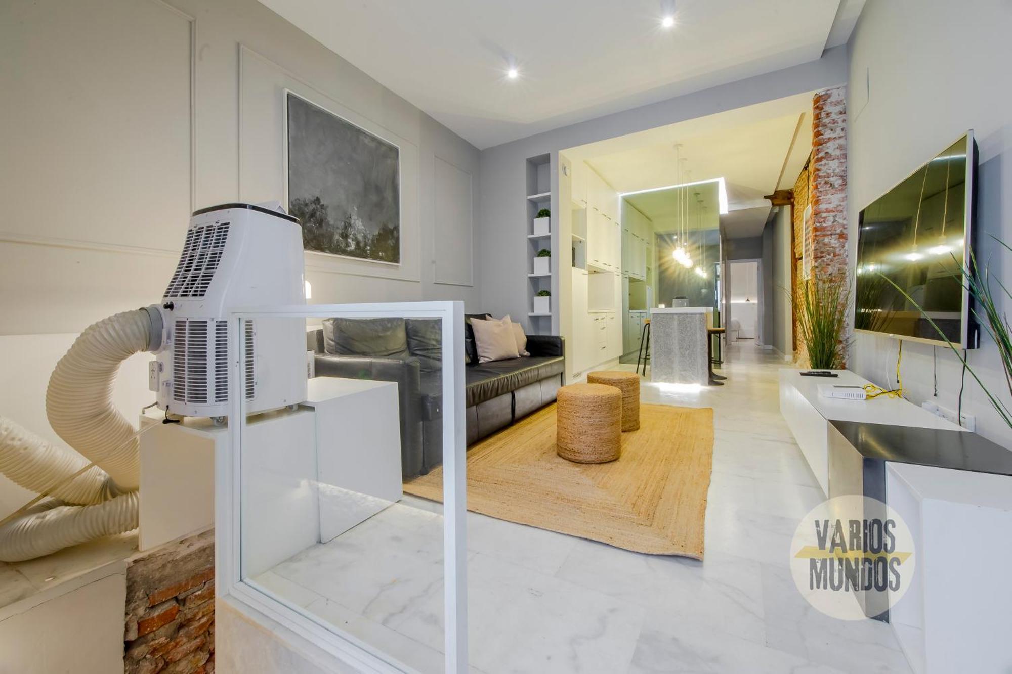 Cool Duplex Bajo Apt 7Pax Cerca De Tirso De Molina E2 Madryt Zewnętrze zdjęcie