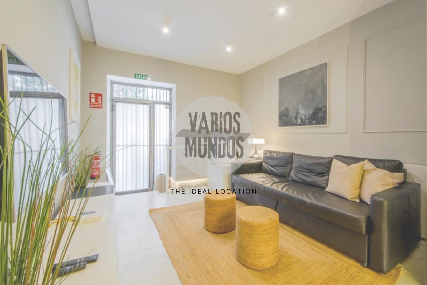 Cool Duplex Bajo Apt 7Pax Cerca De Tirso De Molina E2 Madryt Zewnętrze zdjęcie