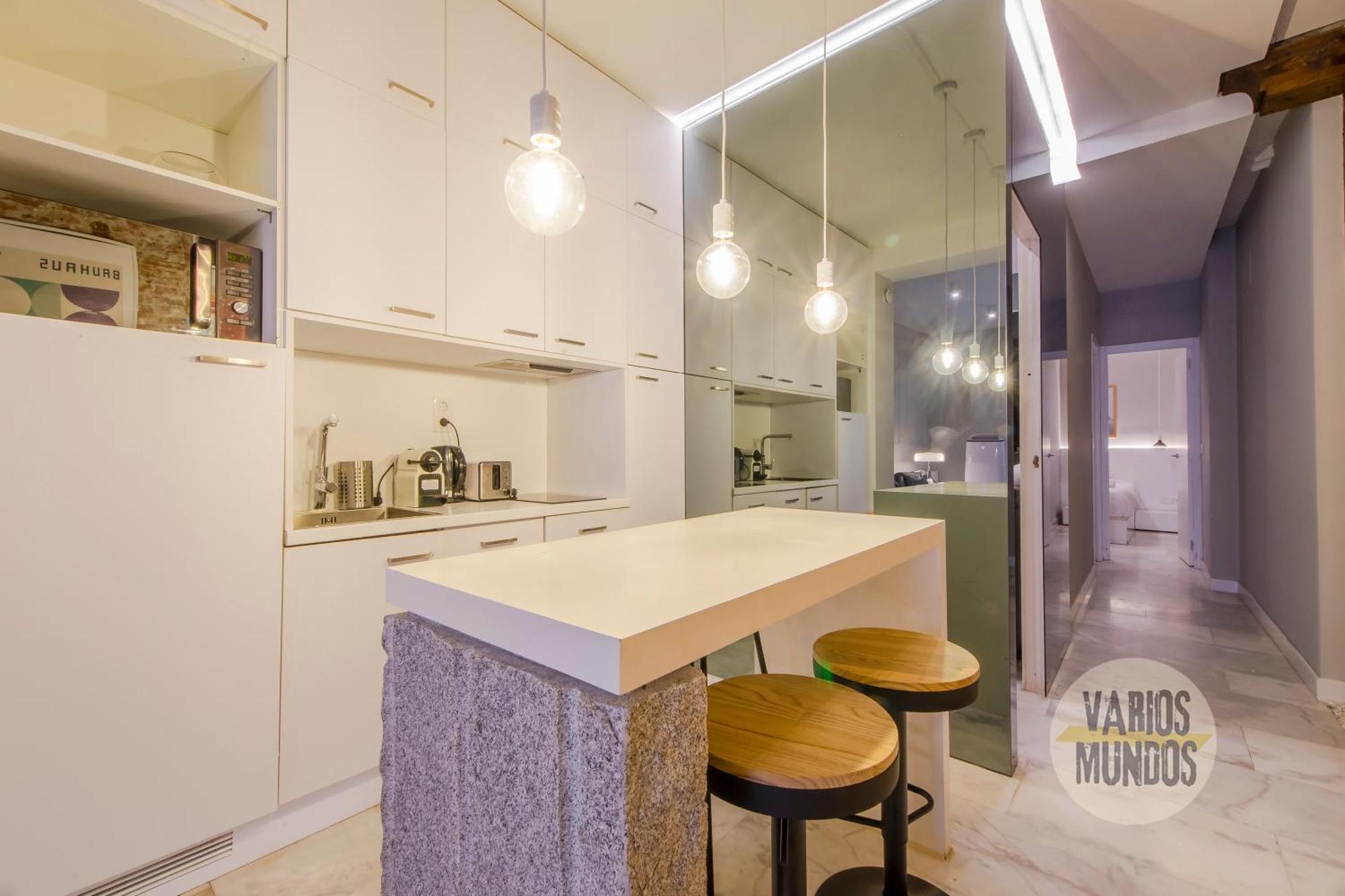 Cool Duplex Bajo Apt 7Pax Cerca De Tirso De Molina E2 Madryt Zewnętrze zdjęcie