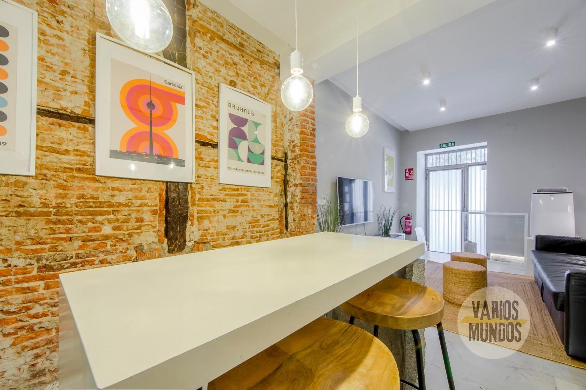 Cool Duplex Bajo Apt 7Pax Cerca De Tirso De Molina E2 Madryt Zewnętrze zdjęcie