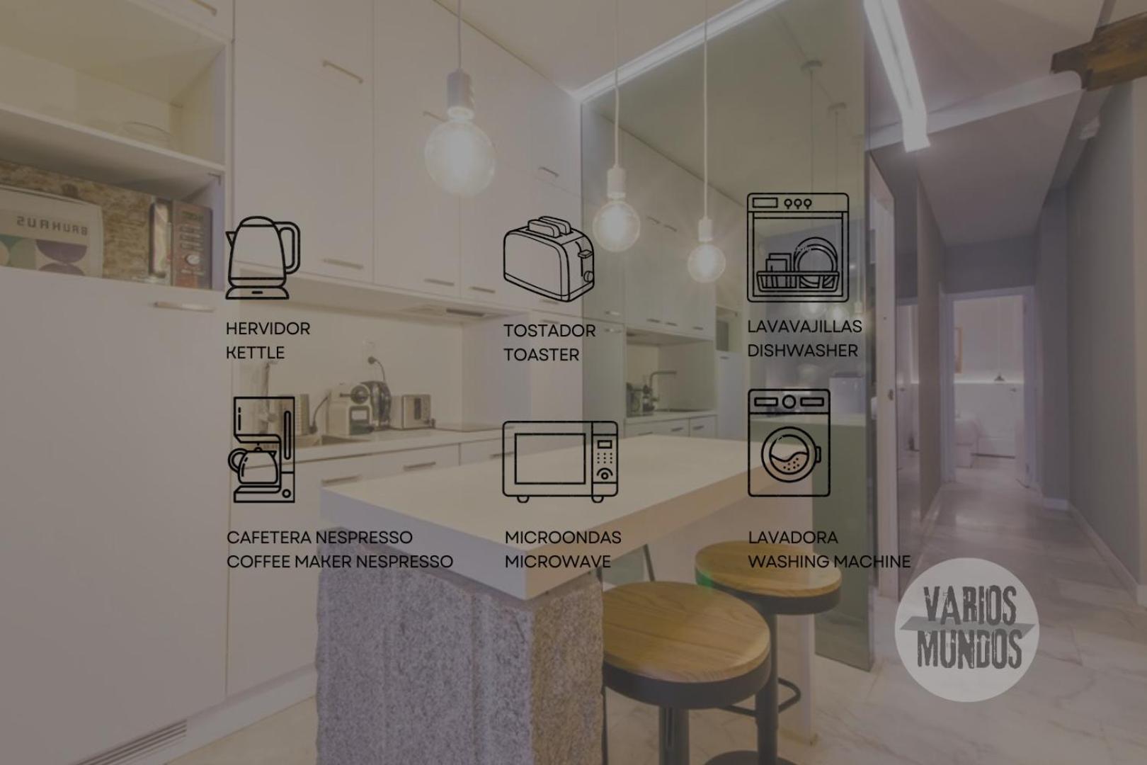 Cool Duplex Bajo Apt 7Pax Cerca De Tirso De Molina E2 Madryt Zewnętrze zdjęcie